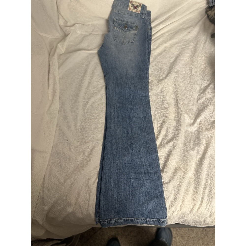 Ymi Jeans USA Boot Cut/ Mini Bell Bottoms Size 9 From City Of Angles